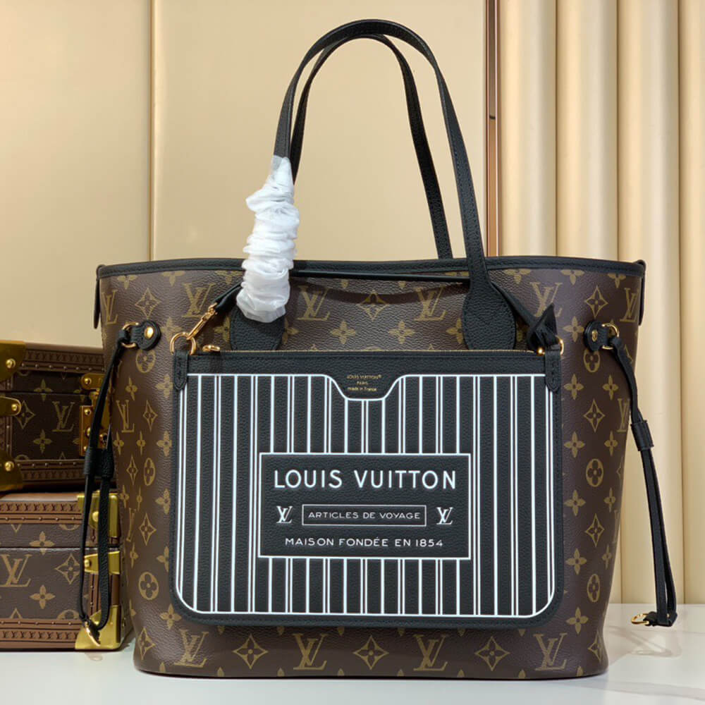 LV Neverfull Inside Out MM(high-end grade)