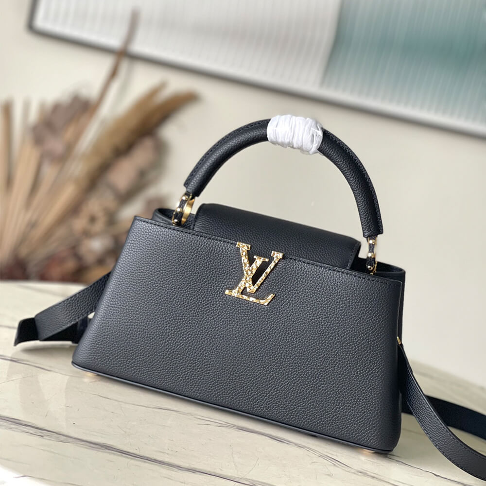 LV Capucines East-West MM(HIGH-END GRADE)