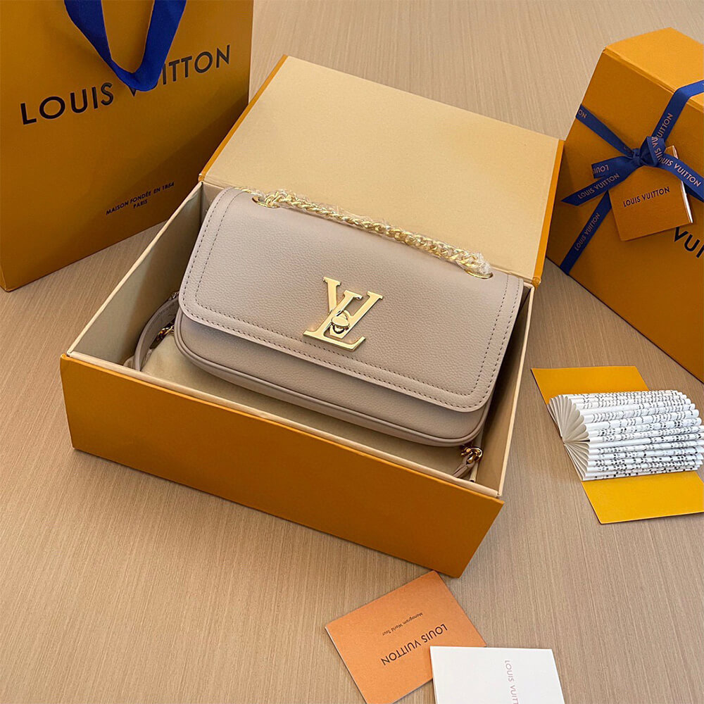 LV LockMe Chain Bag East West
