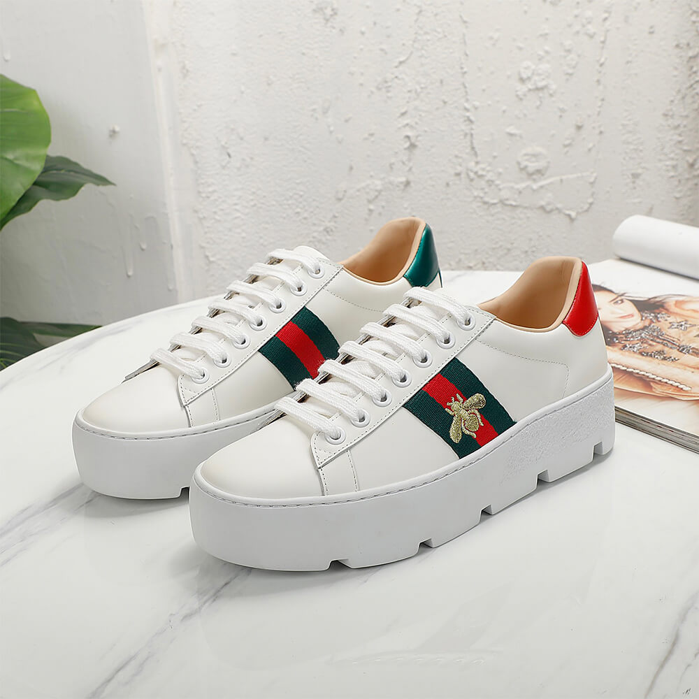 Women’s Ace embroidered platform sneaker