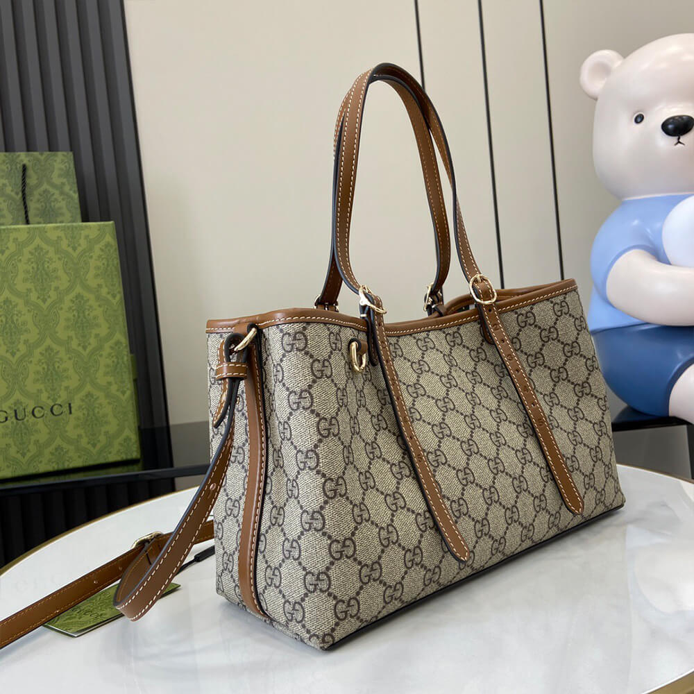 GG Emblem small tote bag