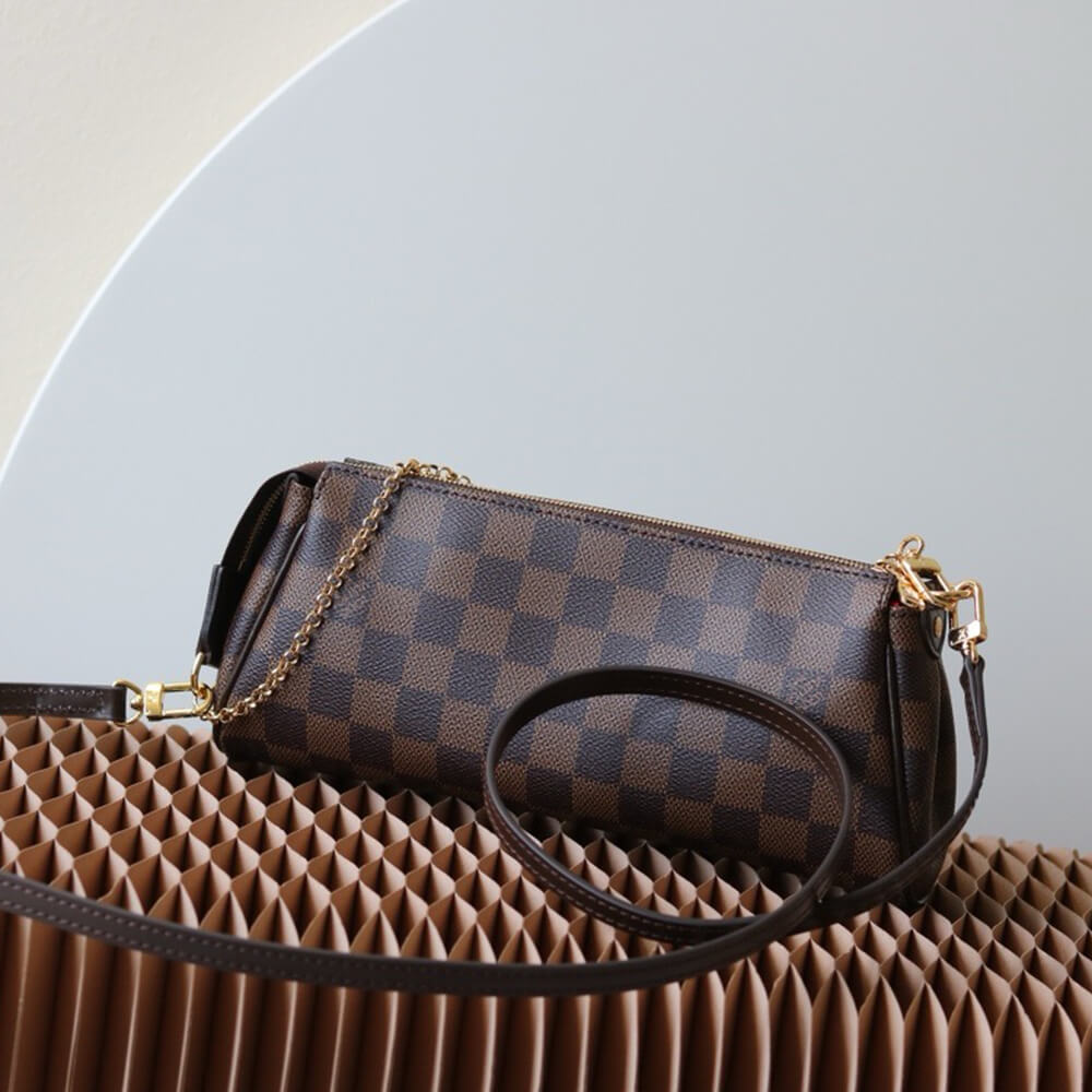 LV Eva Clutch Shoulder Bag 2 Way Bag(HIGH-END GRADE)