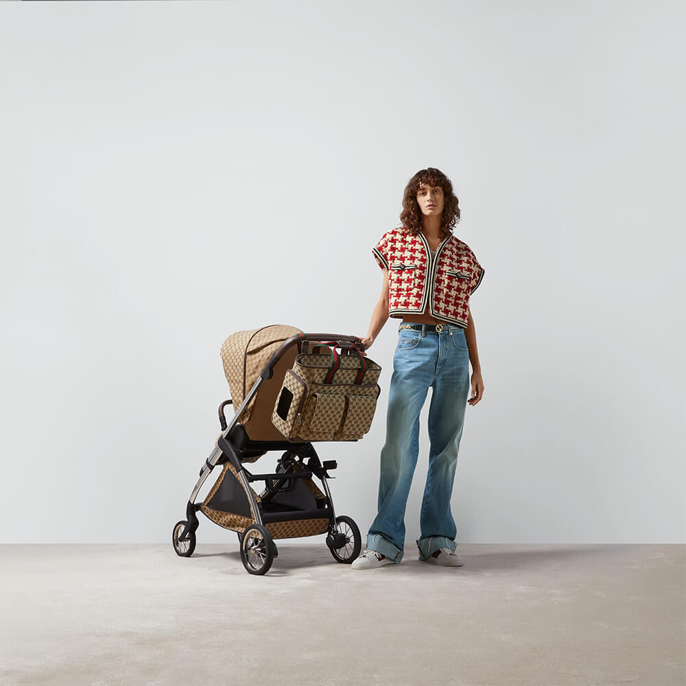 Original GG medium diaper bag(HIGH-END GRADE)