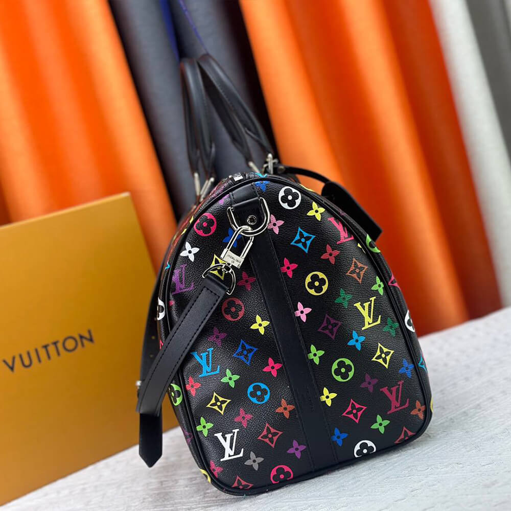 LV x TM KEEPALL BANDOULIÈRE 50 travel bag