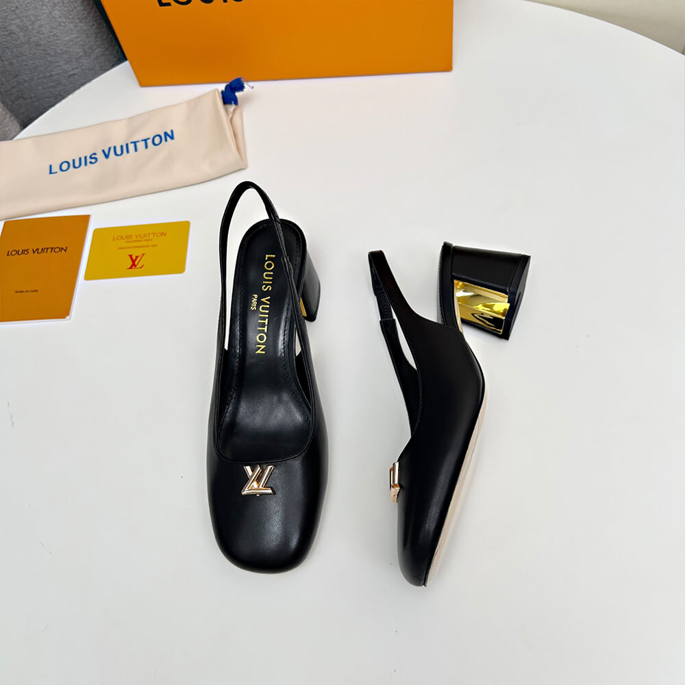 LV SWING slingback high heels